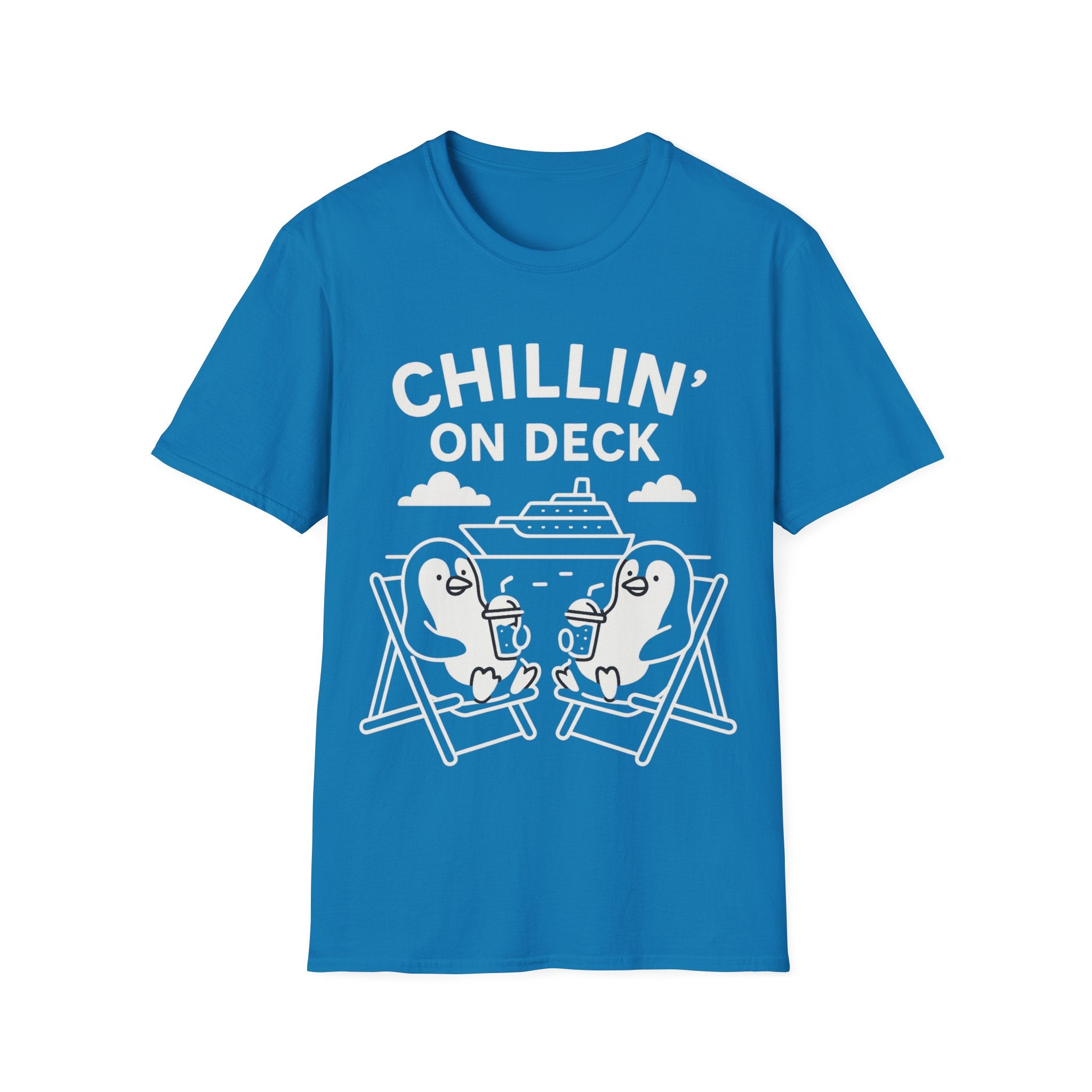 Chillin’ On Deck Penguin Cruise Tee