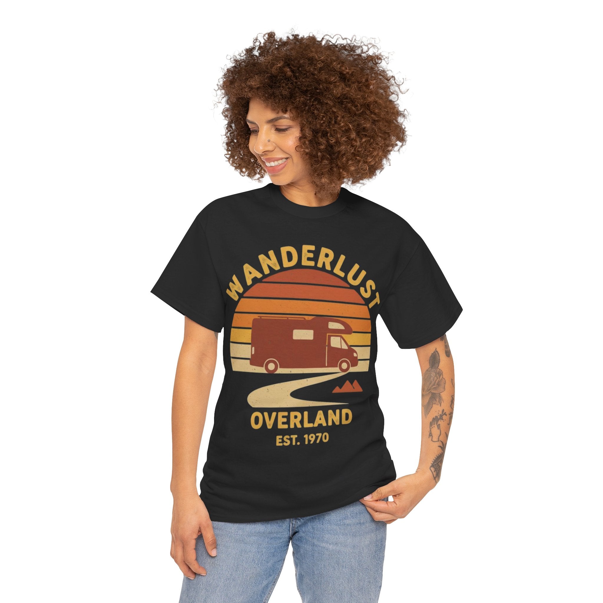 Wanderlust Overland Retro Adventure Tee