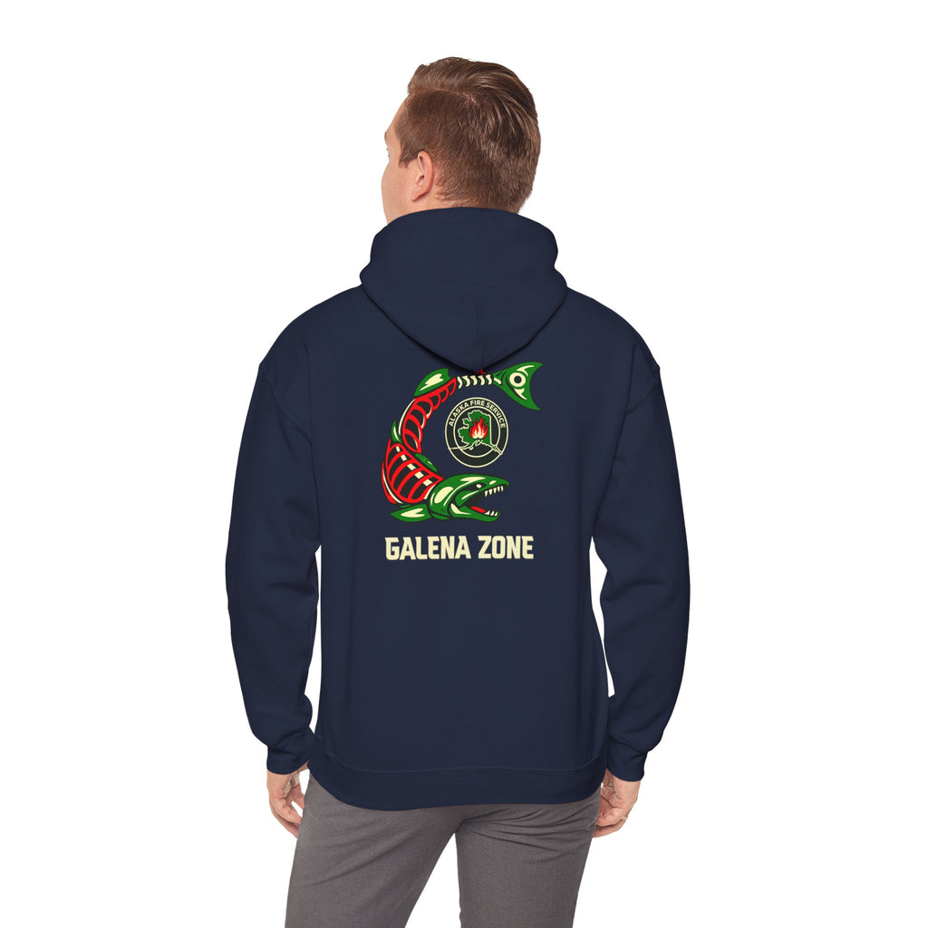 Galena Zone Salmon Hoodie — Gildan 1850