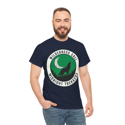 Wilderness Call: Midnight Trekkers Wolf Moon Tee