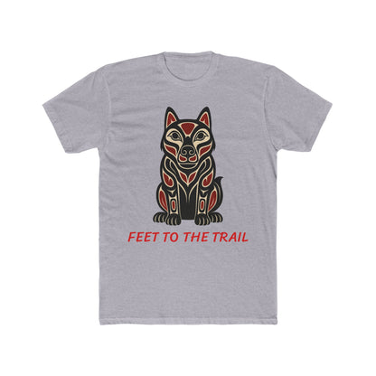 Feet to the Trail — Tlingit-Inspired Husky Adventure Tee