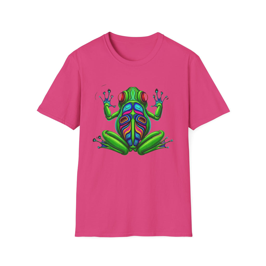 Neon Frog T-Shirt – Psychedelic Tree Frog