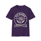 Fly Alaska Airstrip Club T-Shirt – Vintage Bush Plane Aviation Tee