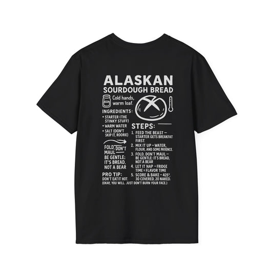Alaskan Sourdough Bread Recipe T-Shirt
