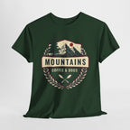 Mountains, Coffee & Dogs Tee