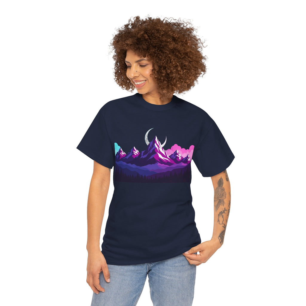 Under the Midnight Peaks – Lunar Horizon Tee