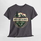 Mountains, Coffee & Dogs Tee