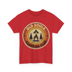 Old Souls Campfire Club Retro T-Shirt | Vintage Sunset Camping Tee