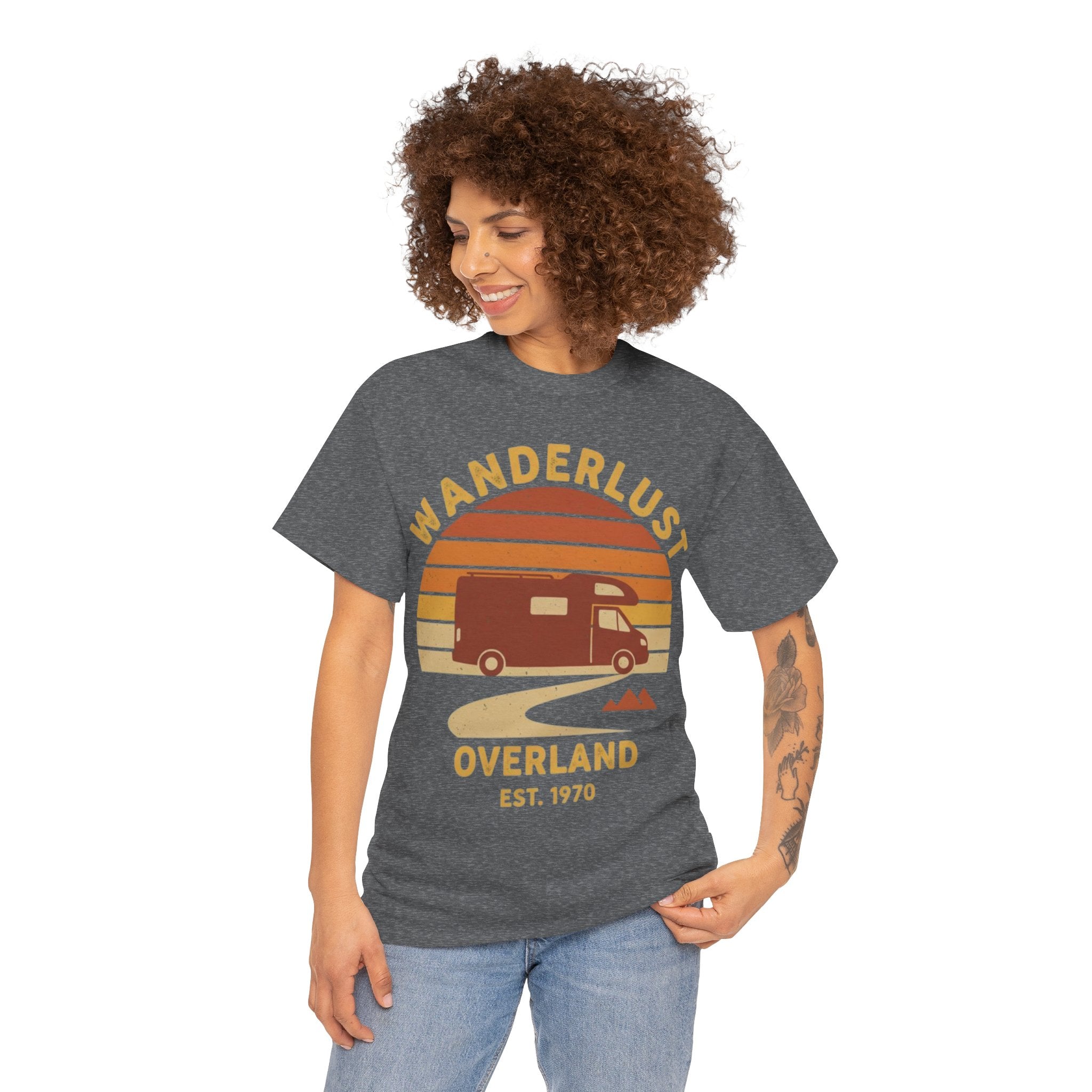 Wanderlust Overland Retro Adventure Tee