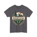 Mountains, Coffee & Dogs Tee