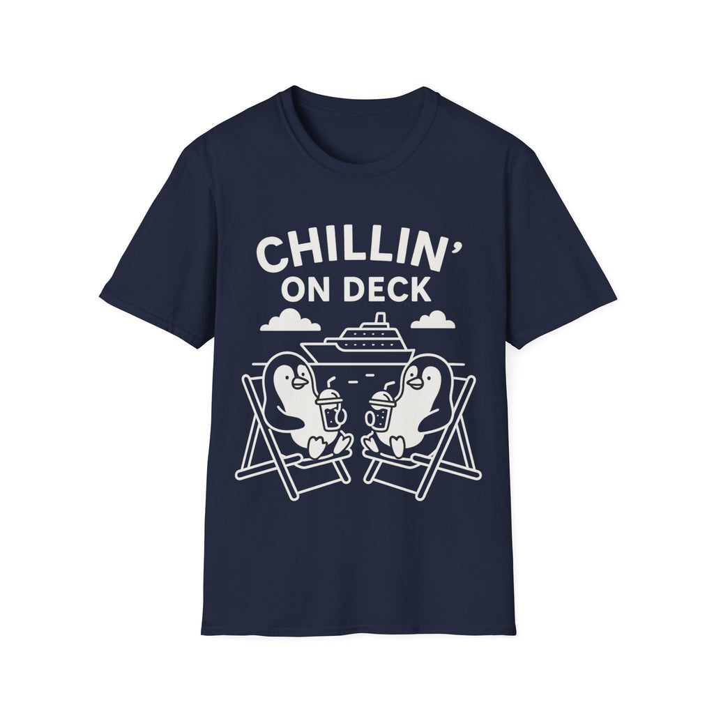 Chillin’ On Deck Penguin Cruise Tee
