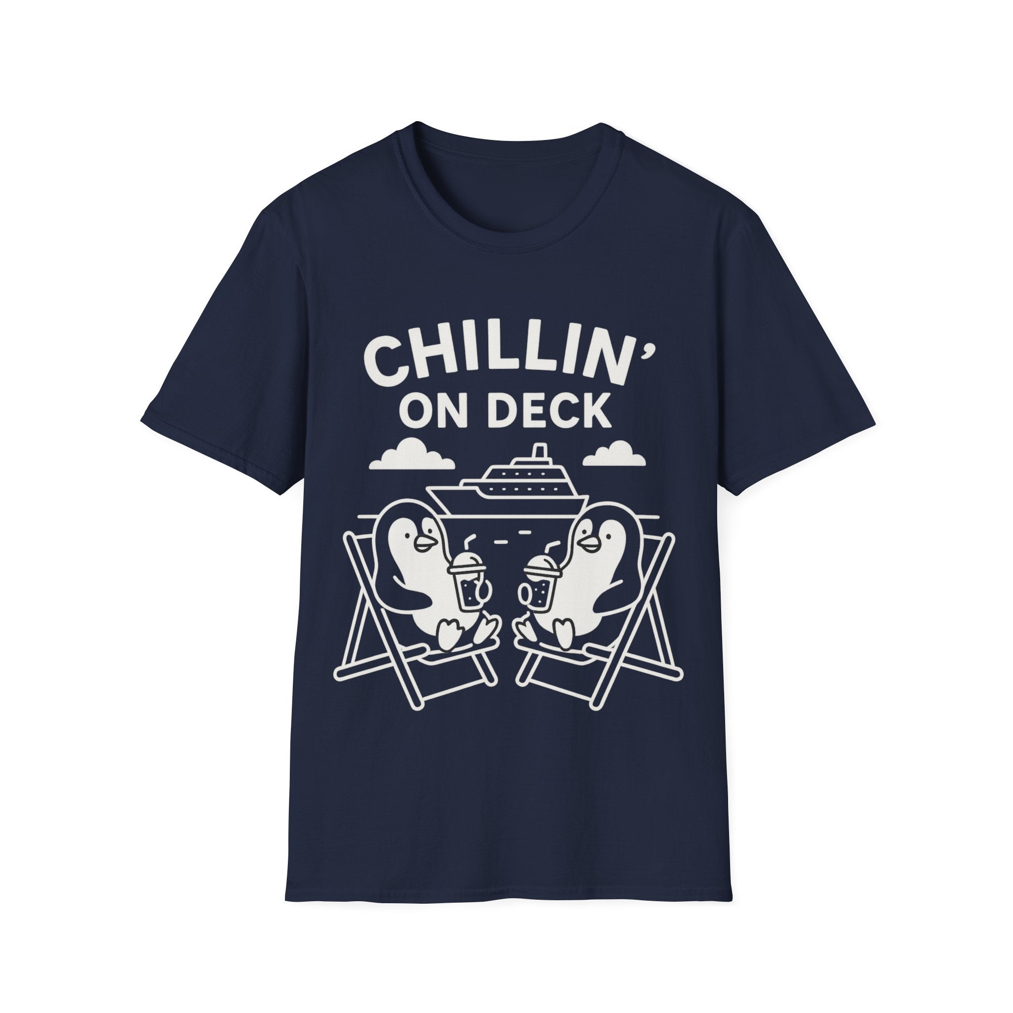 Chillin’ On Deck Penguin Cruise Tee