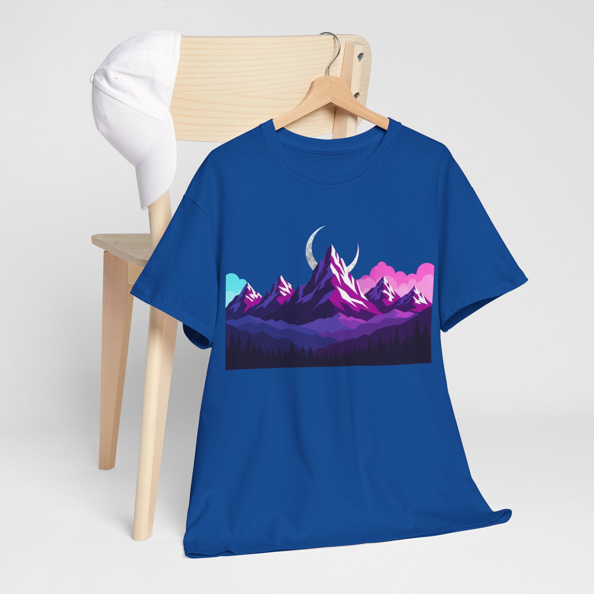 Under the Midnight Peaks – Lunar Horizon Tee