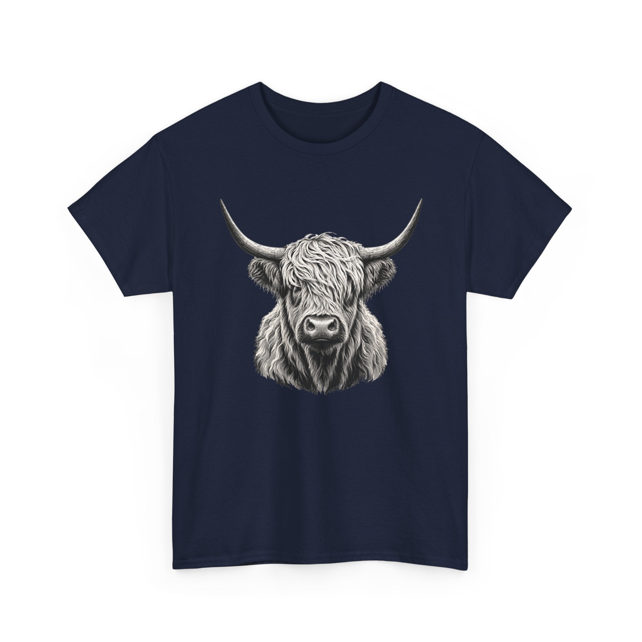 Highland Cow Portrait T-Shirt