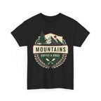 Mountains, Coffee & Dogs Tee