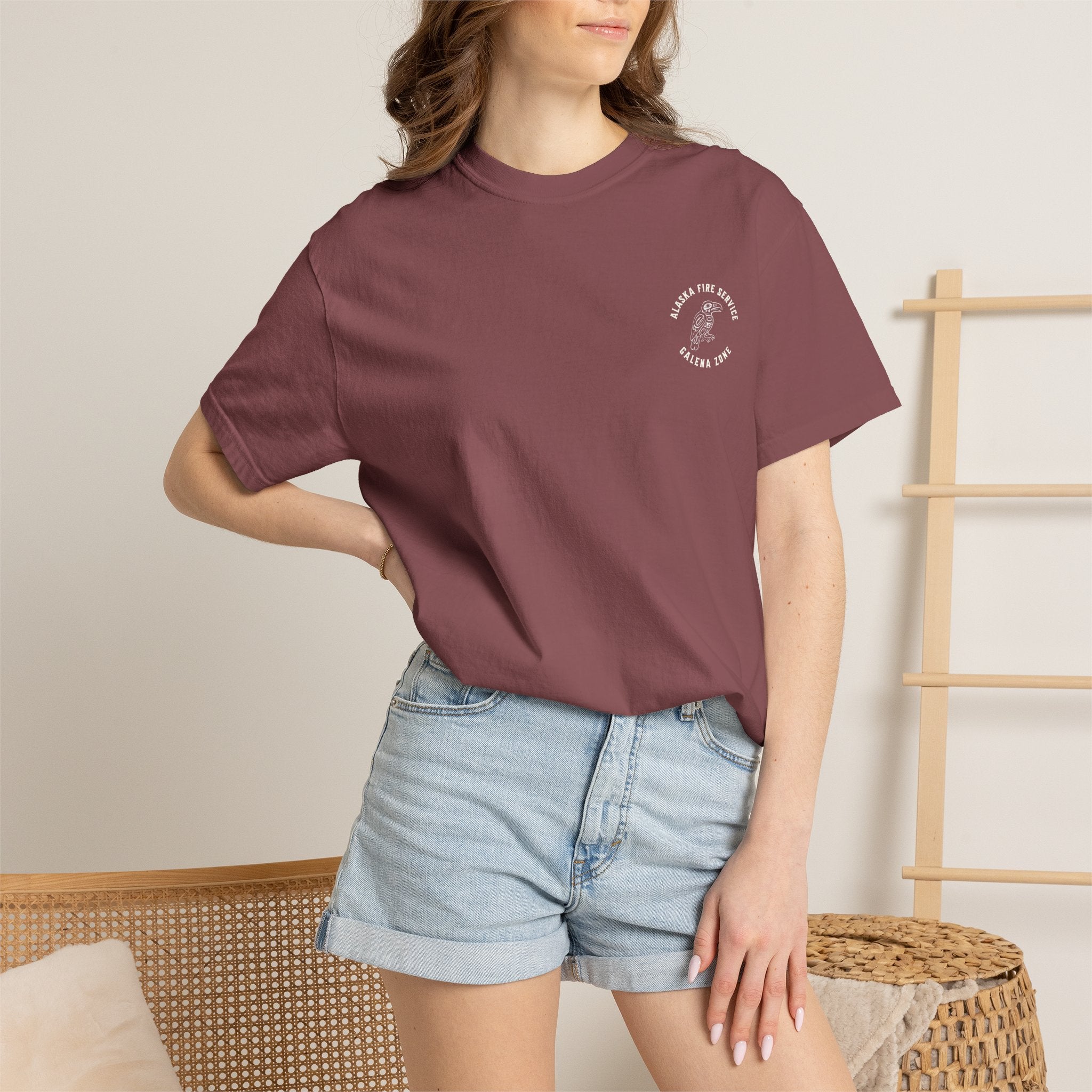 Galena Zone Dining Hall T-Shirt — Alaska Moose Graphic Tee