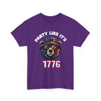 Party Like It's 1776 Patriotic Bear T-Shirt — 4th of July Summer Tee