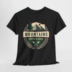 Mountains, Coffee & Dogs Tee