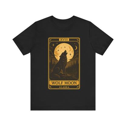 Wolf Moon Alaska | Vintage Mystical Graphic Tee