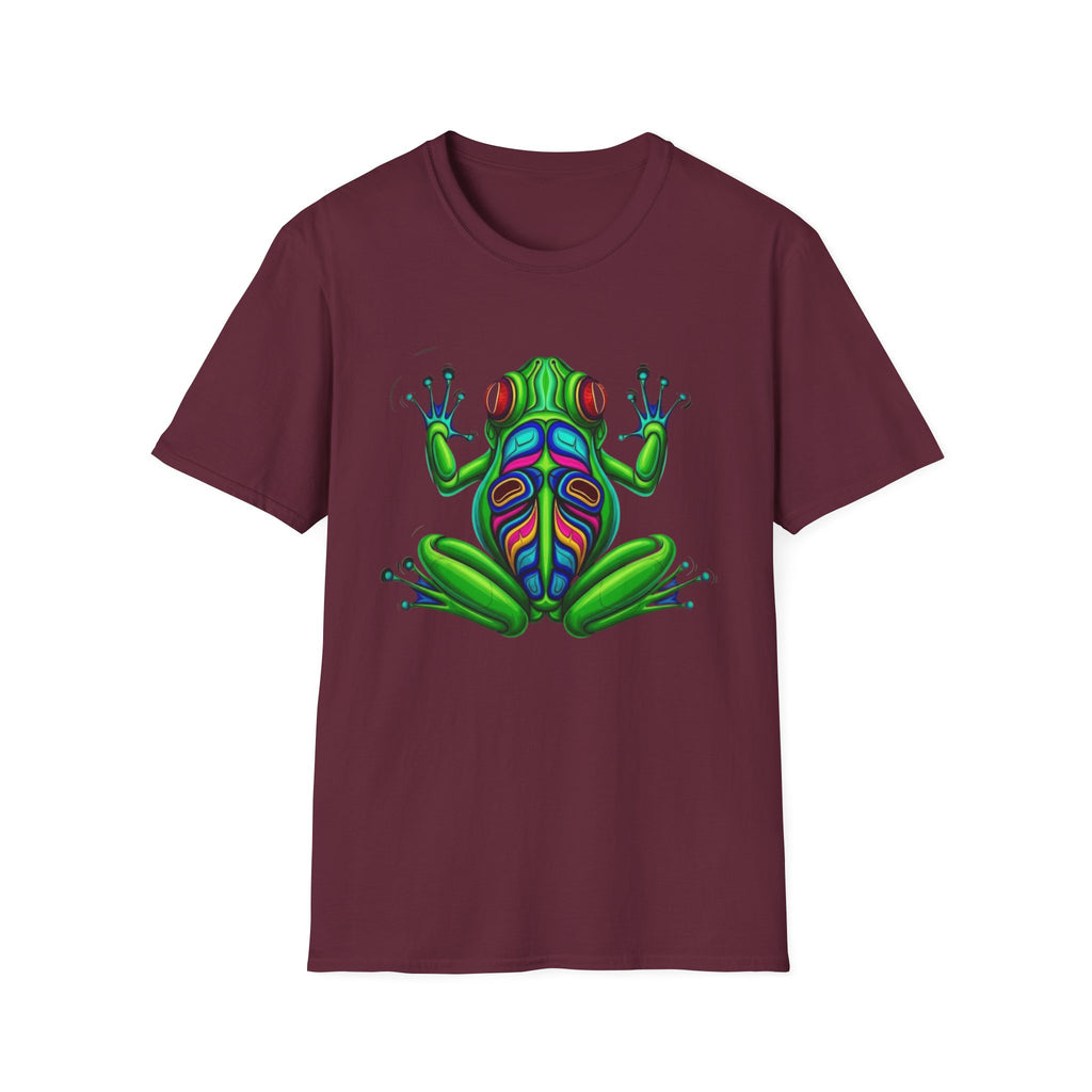 Neon Frog T-Shirt – Psychedelic Tree Frog