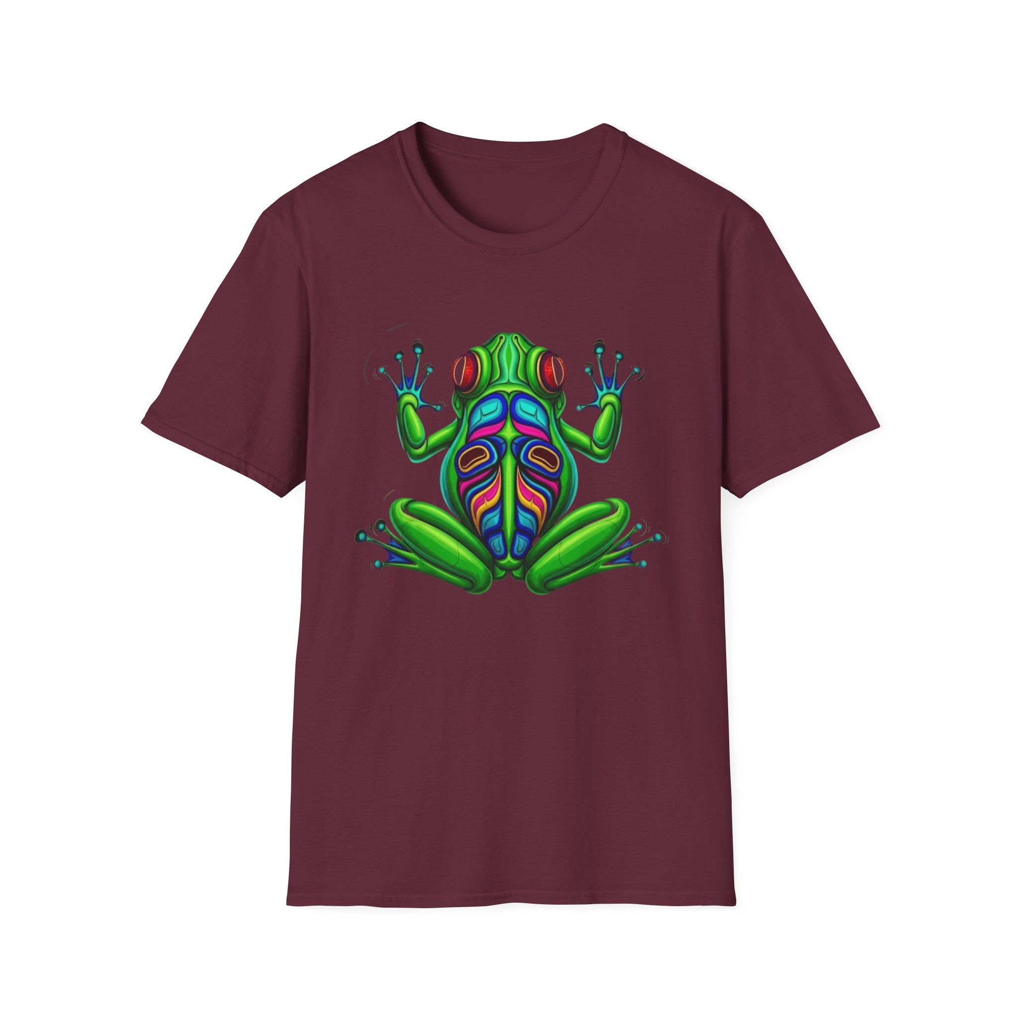Neon Frog T-Shirt – Psychedelic Tree Frog