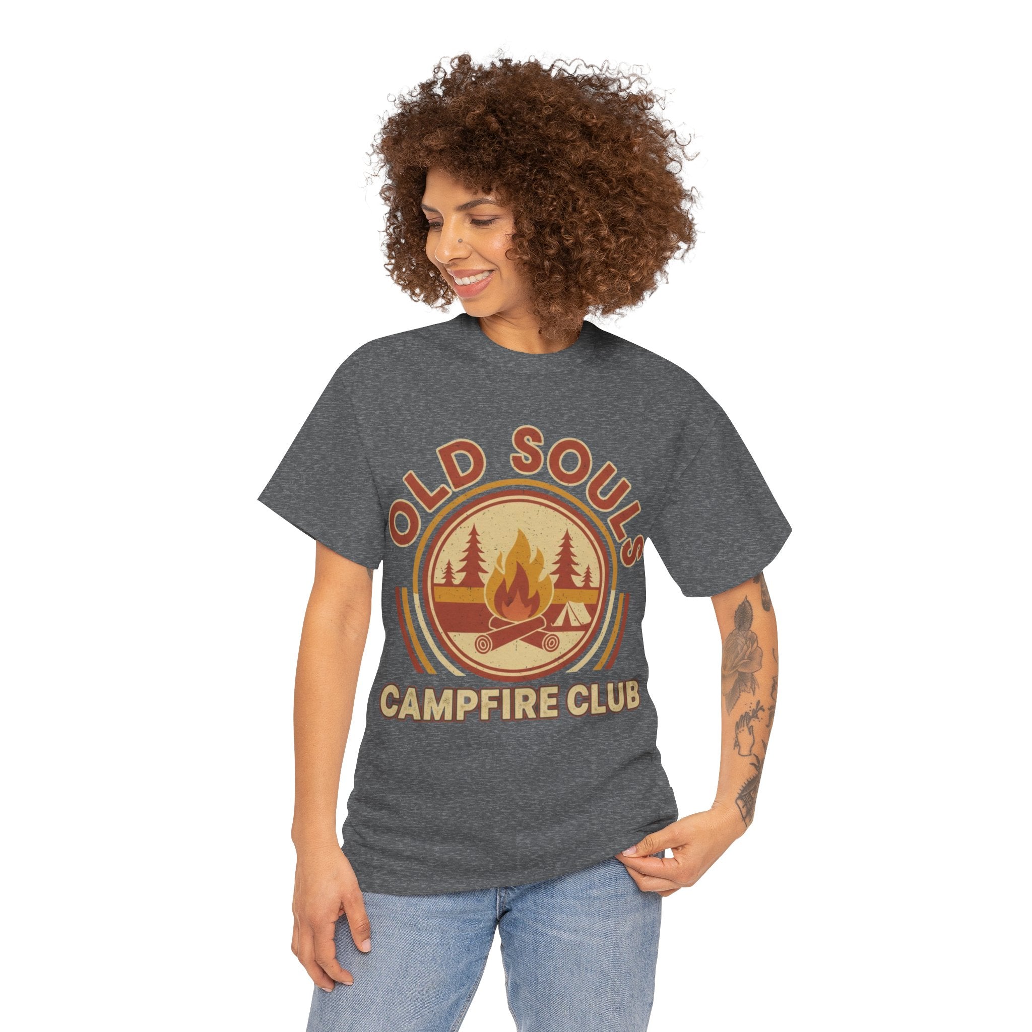 Retro Old Souls Campfire Club T-Shirt