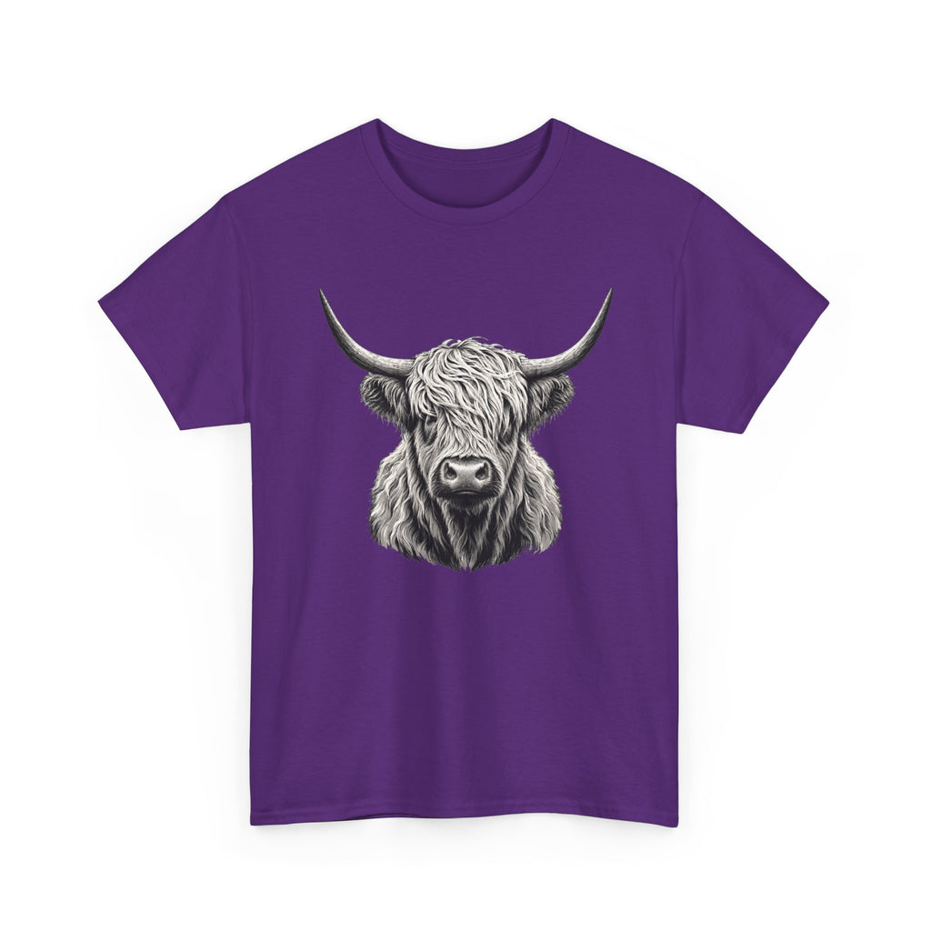 Highland Cow Portrait T-Shirt