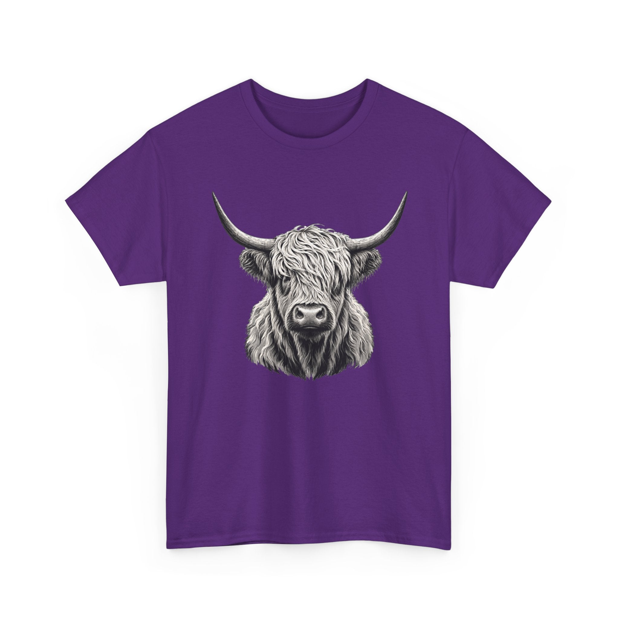 Highland Cow Portrait T-Shirt