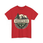 Mountains, Coffee & Dogs Tee