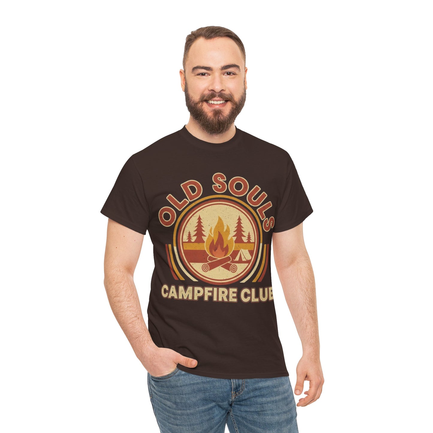 Retro Old Souls Campfire Club T-Shirt