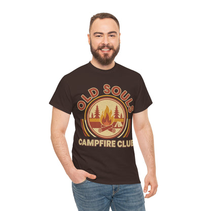 Retro Old Souls Campfire Club T-Shirt