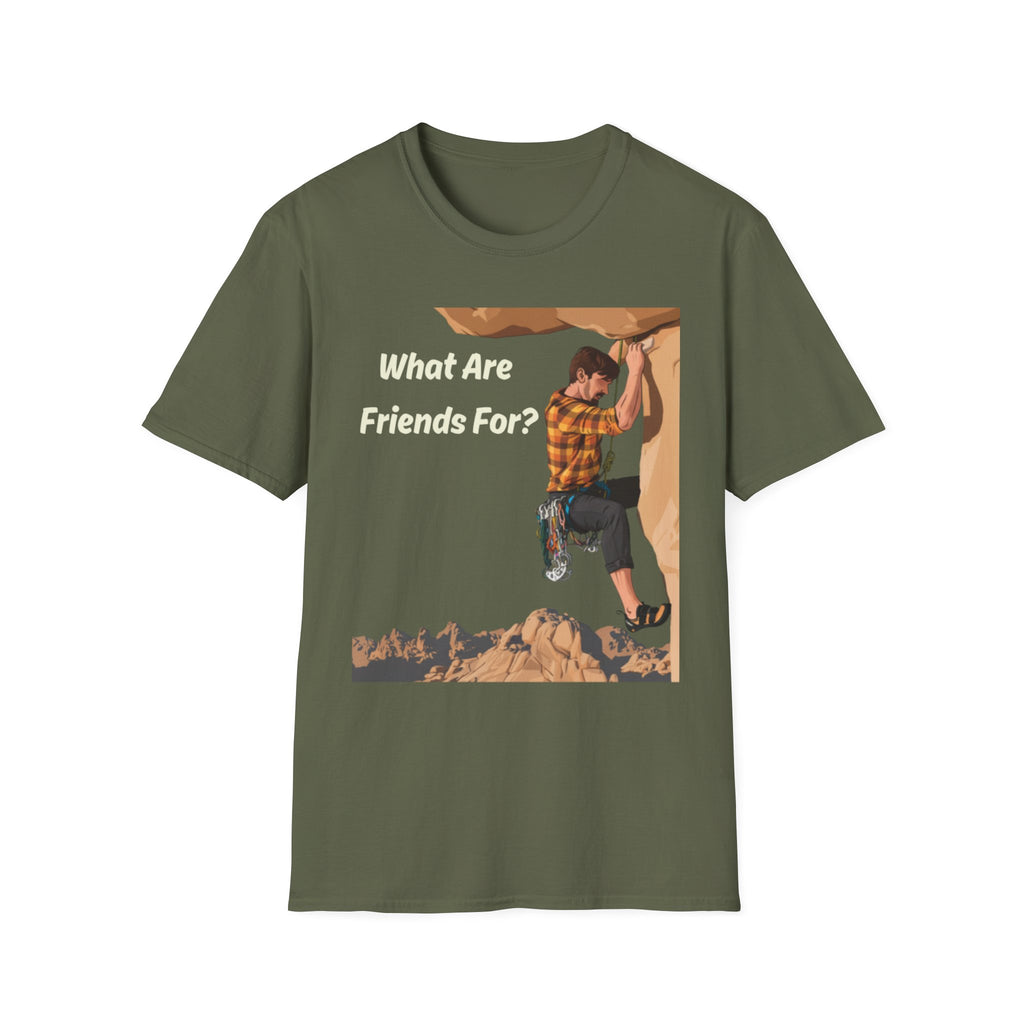 Climber on cliff T-Shirt