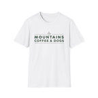 Mountains Coffee & Dogs T-Shirt