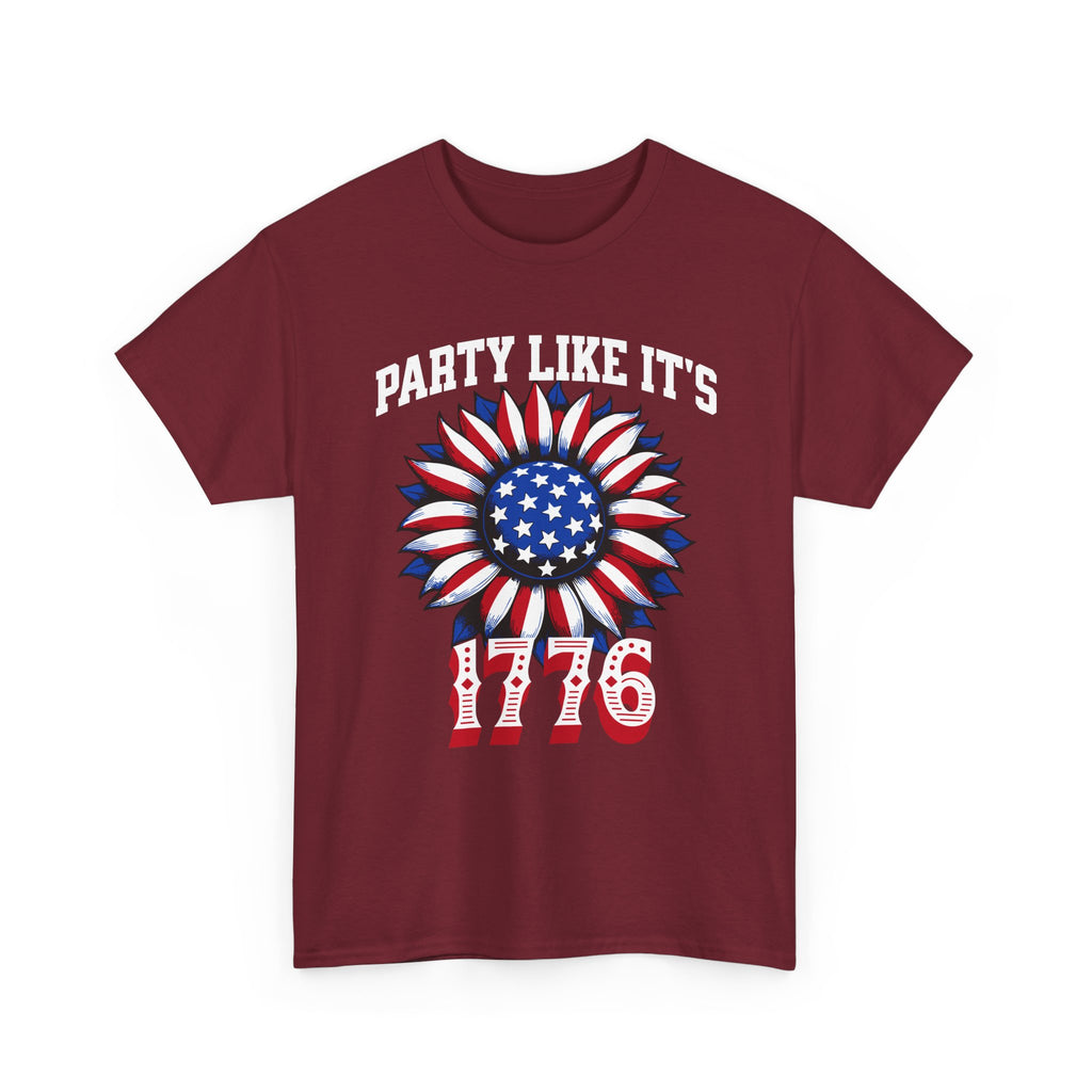 Party Like It's 1776 T-Shirt — 4th of July Patriotic Summer Tee