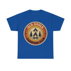 Old Souls Campfire Club Retro T-Shirt | Vintage Sunset Camping Tee