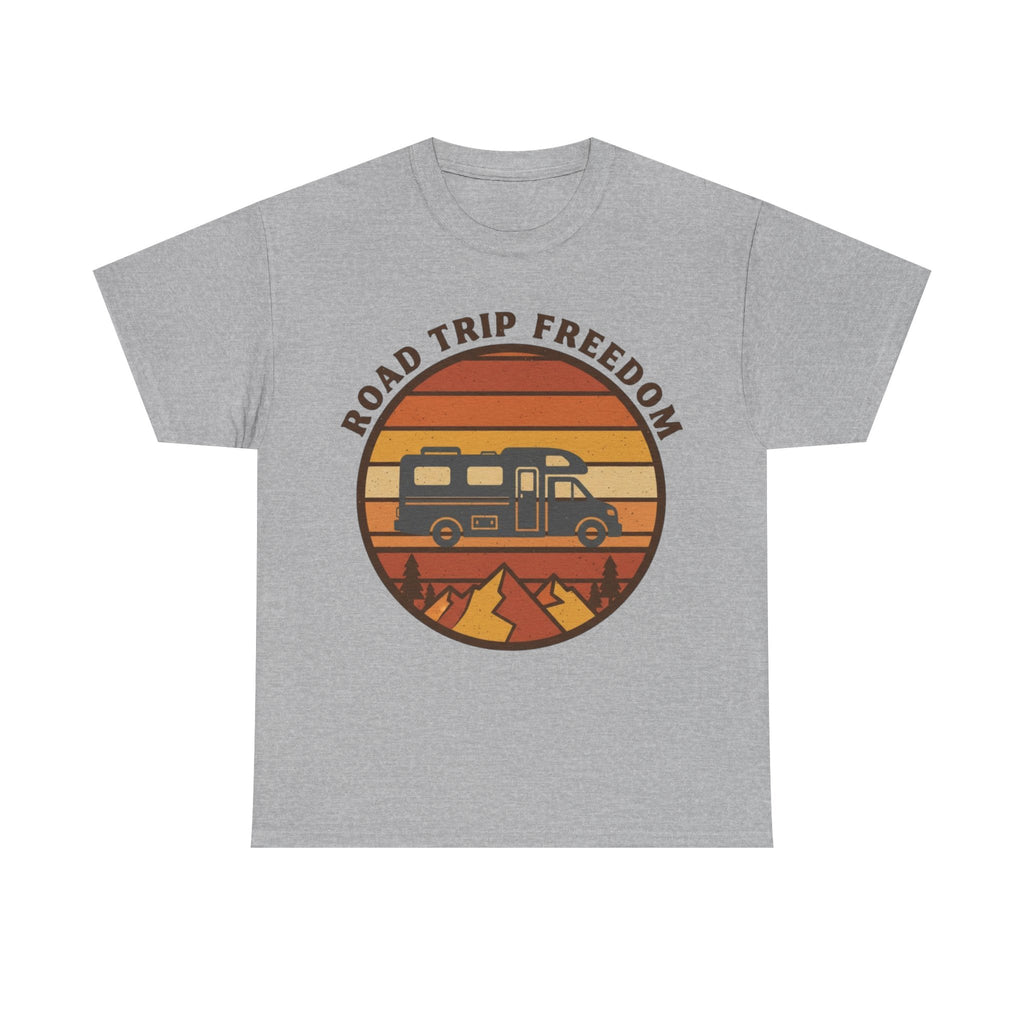 Road Trip Freedom – 70s Retro Adventure Tee