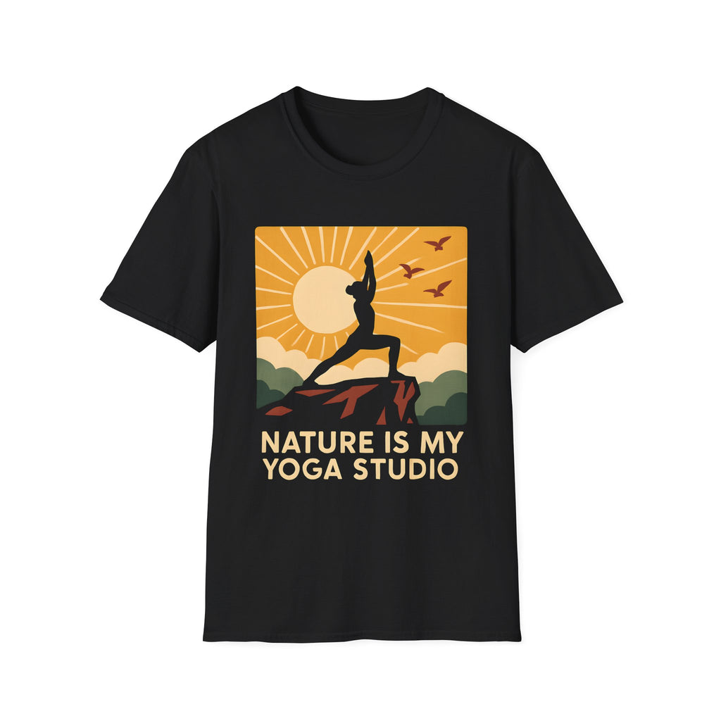 Nature Is My Yoga Studio T‑Shirt