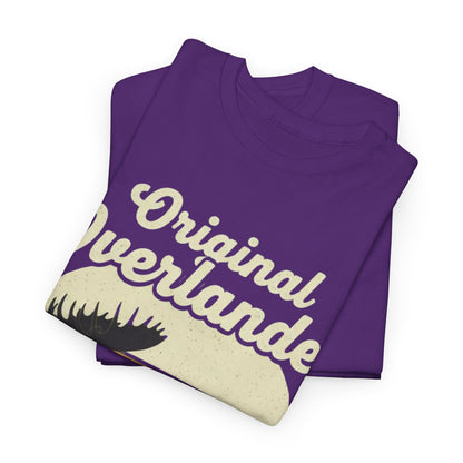 Original Overlander Moose T-Shirt | Retro 1970s Sunset Wilderness Tee