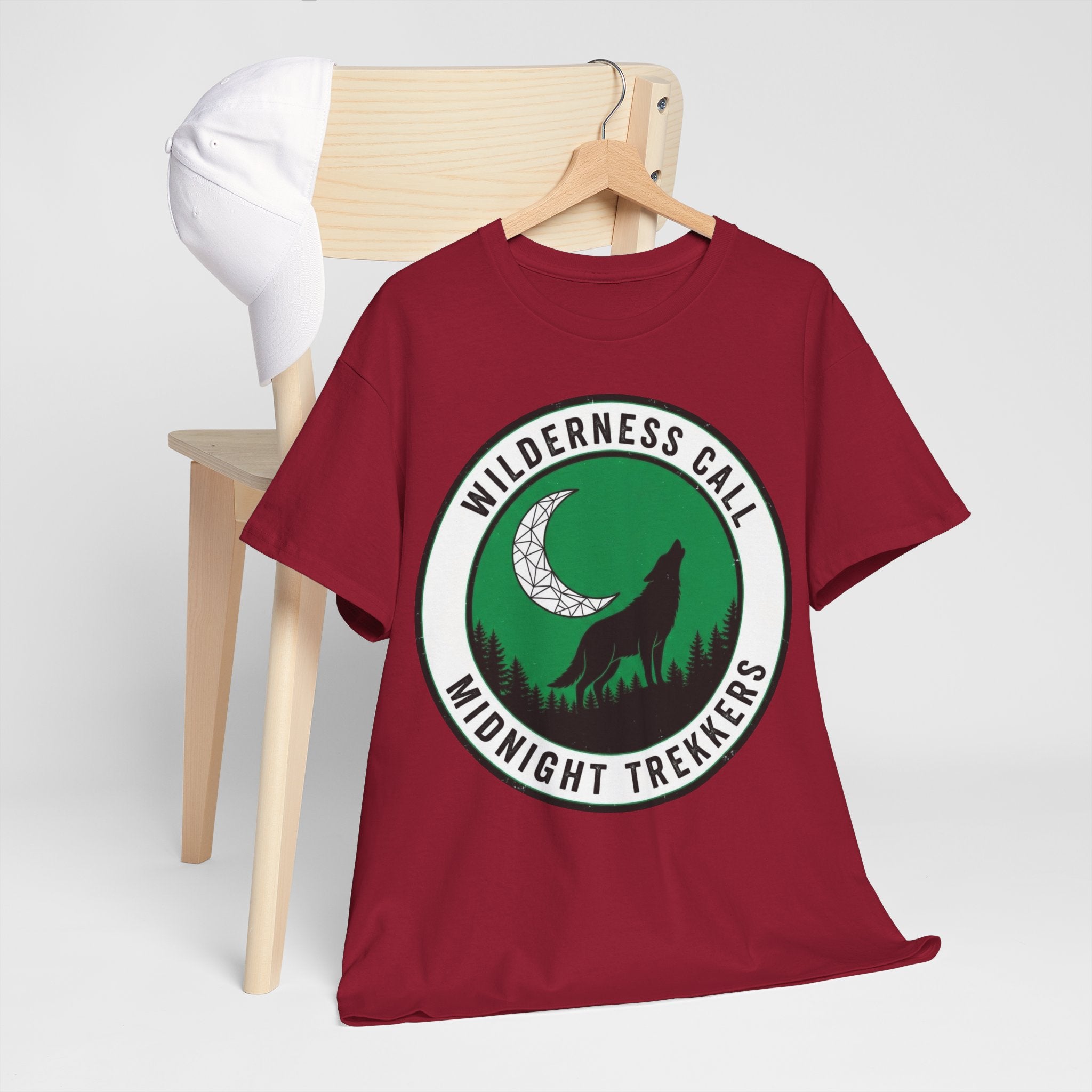 Wilderness Call: Midnight Trekkers Wolf Moon Tee