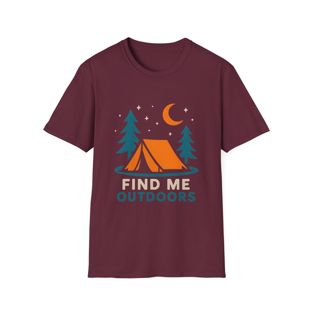 Find Me Outdoors Camping T-Shirt