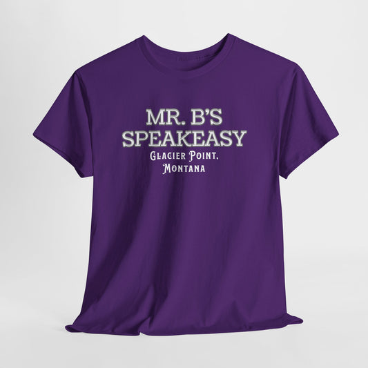 Mr. B’s Speakeasy Tee – Glacier Point, Montana