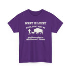 Yellowstone Bison T-Shirt — What Is Love? Bison Don't Hurt Me
