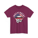 Independent Girl 4th of July Tee —  Summer Fun Shirt