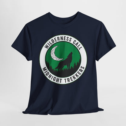 Wilderness Call: Midnight Trekkers Wolf Moon Tee