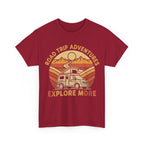 Road Trip Adventures – Explore More Retro Camper Tee