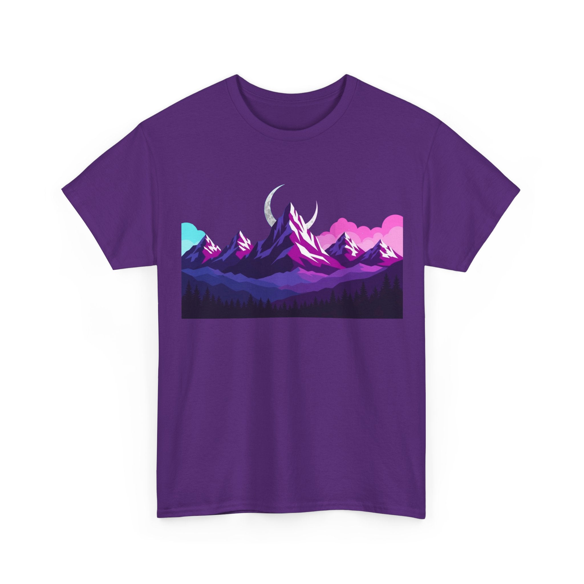 Under the Midnight Peaks – Lunar Horizon Tee