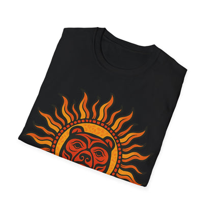 Land of the Midnight Sun Tribal Bear T-Shirt