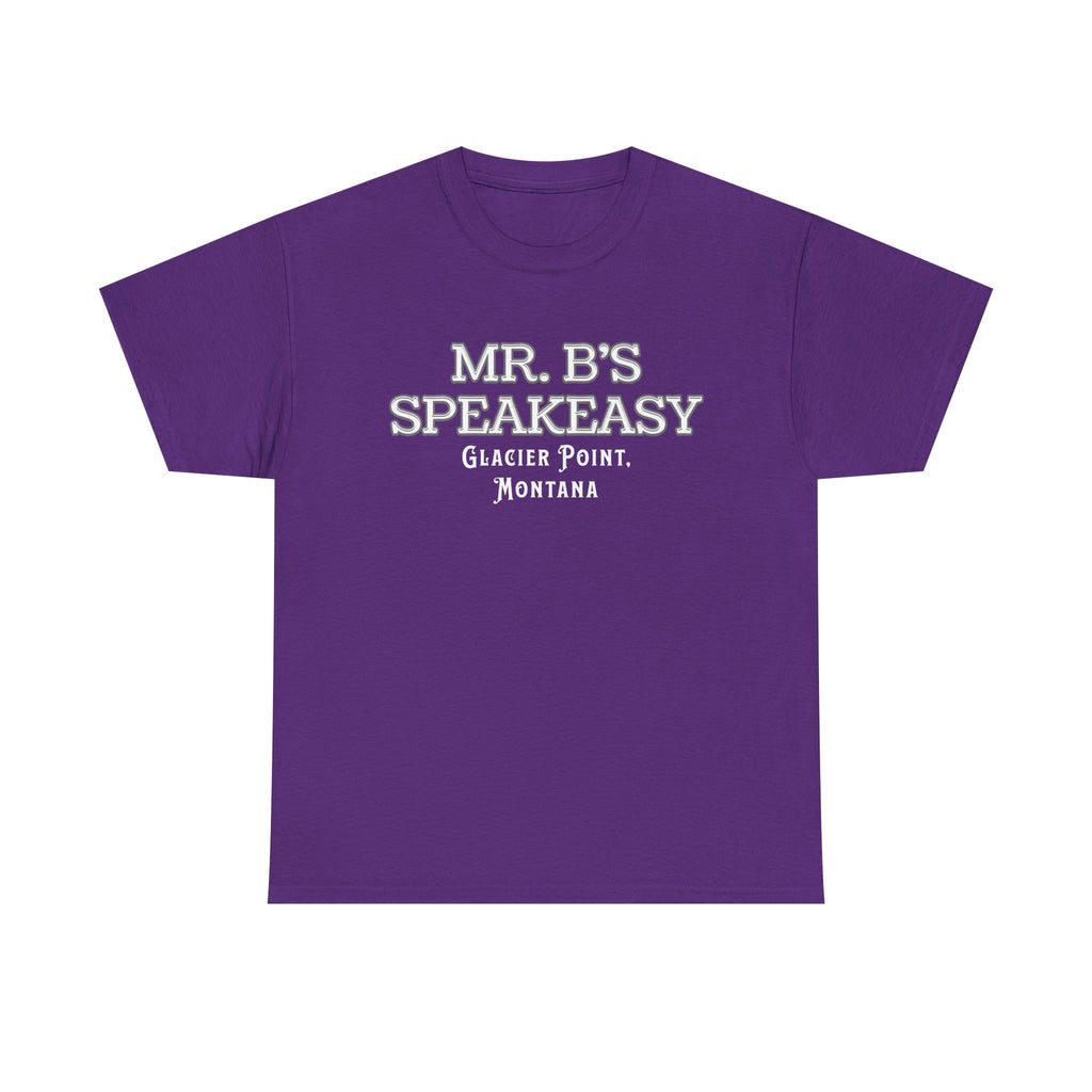 Mr. B’s Speakeasy Tee – Glacier Point, Montana