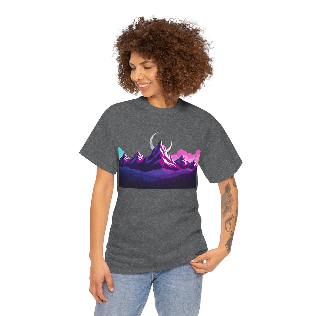 Under the Midnight Peaks – Lunar Horizon Tee
