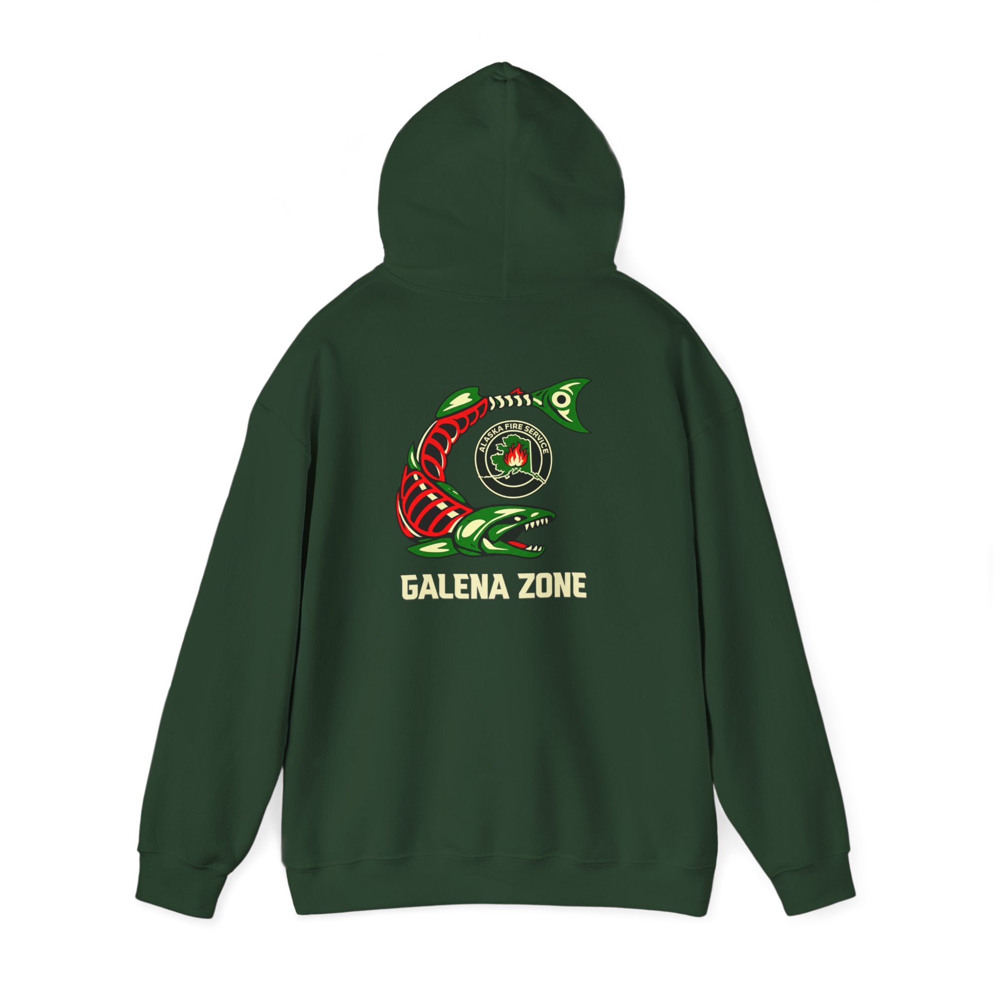 Galena Zone Salmon Hoodie — Gildan 1850